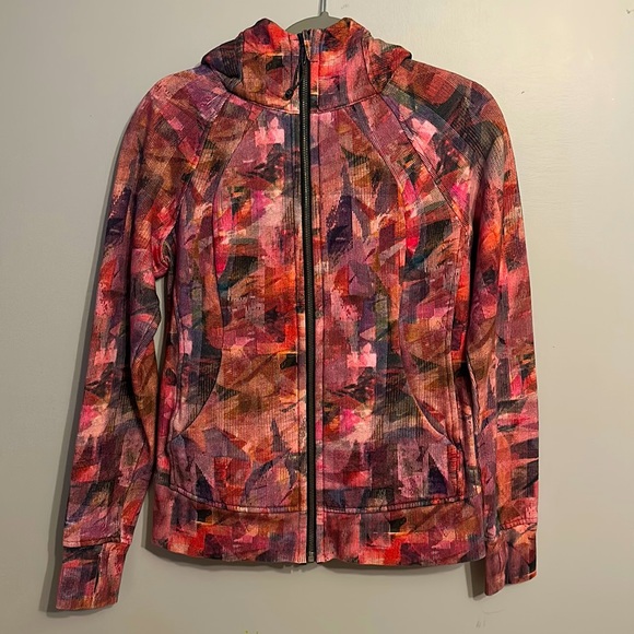 Sz 6 Lululemon zip scuba hoodie - Picture 3 of 4